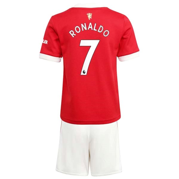 Trikot Manchester United NO.7 Ronaldo Heim Kinder 2021-22